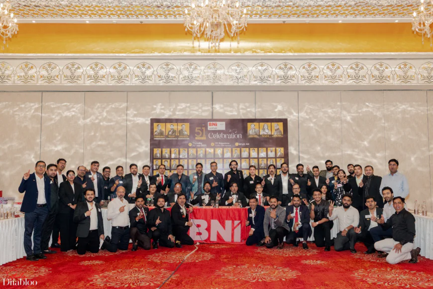 BNI Topaz Marks 51-Member Milestone in Jaipur